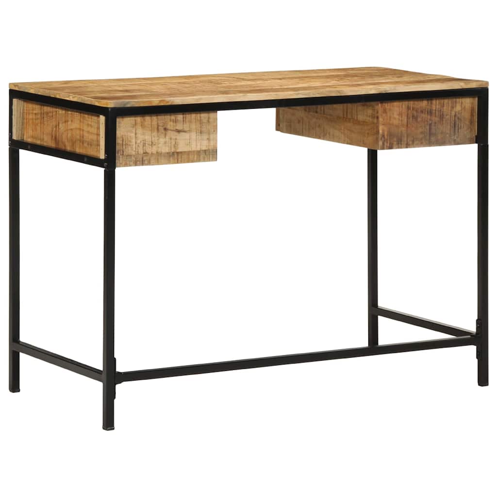 Desk with Drawer Brown 105 x 50 x 75 cm Solid Mango wood